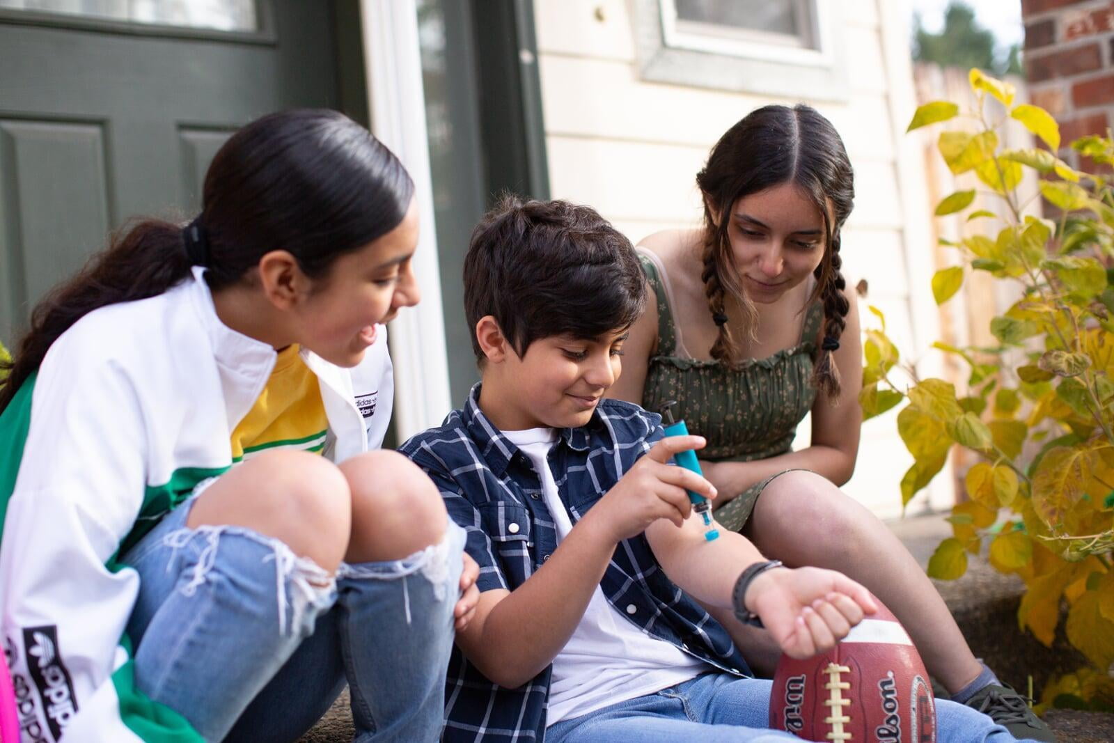 Teenagers using Genteel for testing